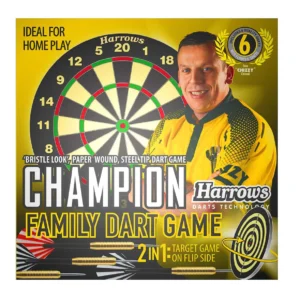 Harrows Champion 2 in 1 Family Dart Game