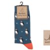 Bartleby Funky Bamboo Socks - Puffy Puffin