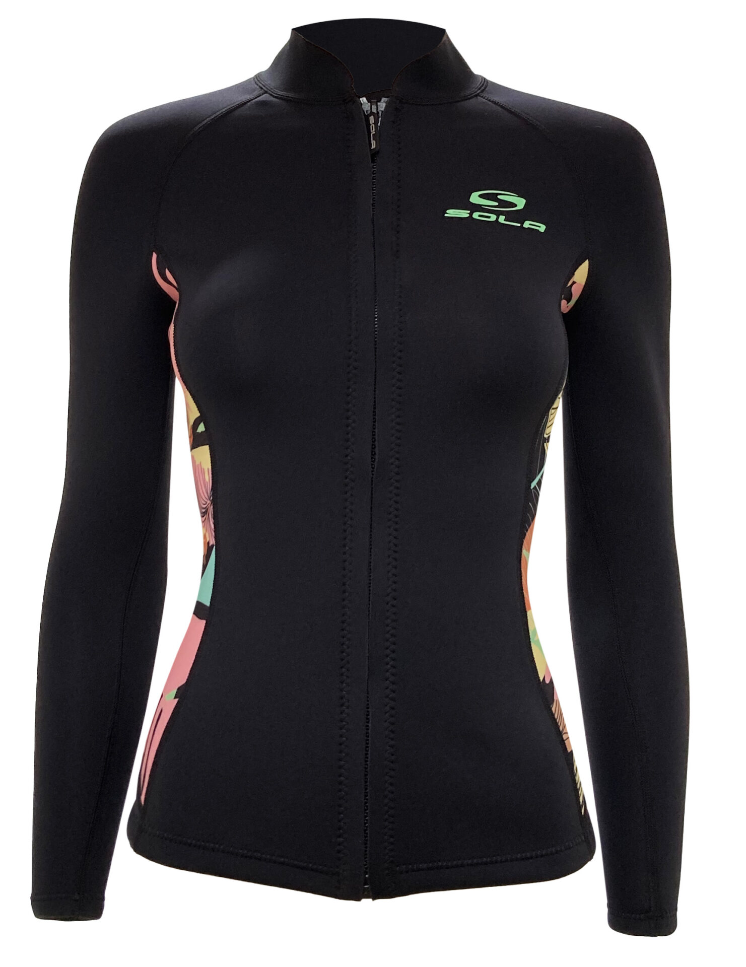 Sola 2MM Wetsuit Jacket - Floral