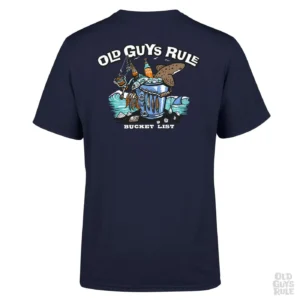 Old Guys Rule Bucket List - Navy