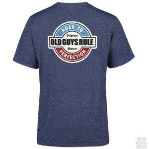 Old Guys Rule 'Aged To Perfection III’ Heather Navy