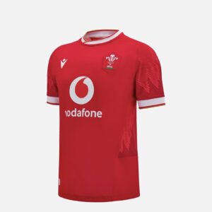 Macron WRU M24/26 Home 6NT Replica Shirt Junior  - Red