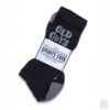 Old Guys Rule Stacked Logo Socks - Black