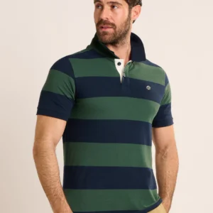 Brakeburn Sedgebrook Stripe Pique Polo