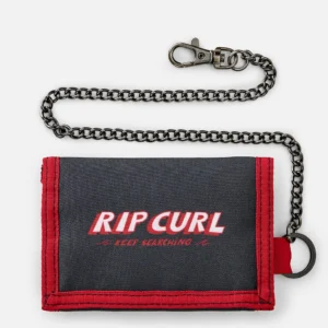 RipCurl Kids Chain Surf Wallet - Black/Red