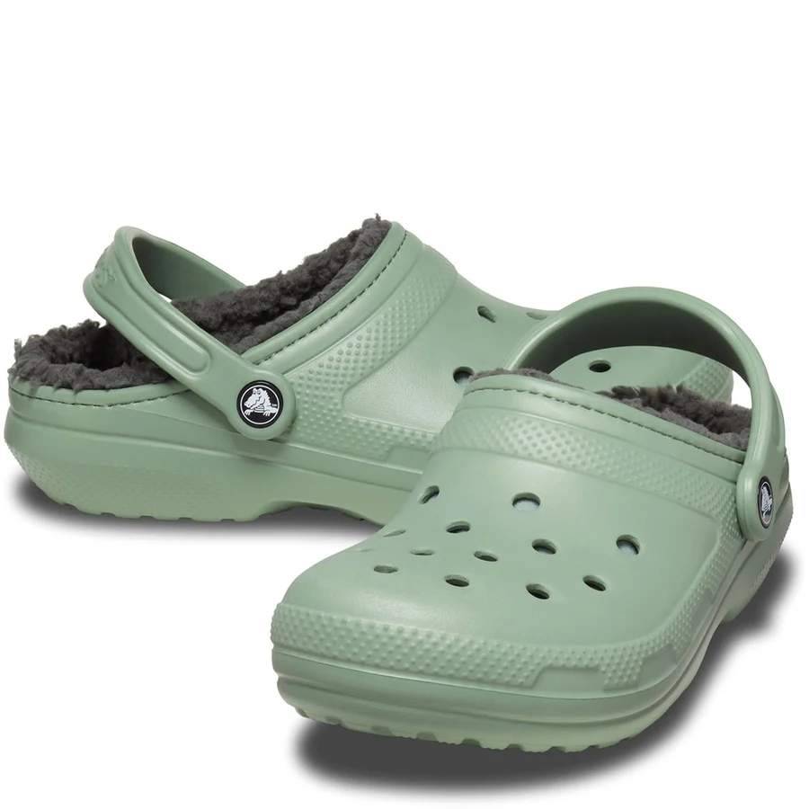 Crocs Classic Lined Clog - Moss