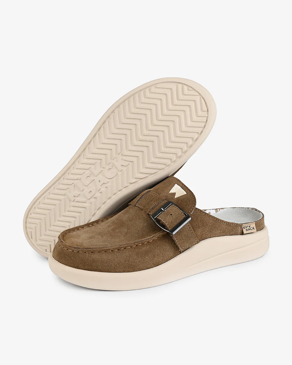 Kickback Marty Suede - Khaki Brown