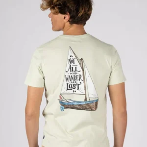 Saltrock Lost Ships Tee - Light Green
