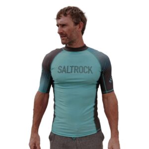 Saltrock DNA Wave SS Rashvest - Turquoise