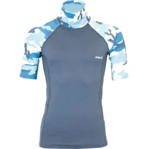 Alder Cruz Camo SS Rashvest - Navy