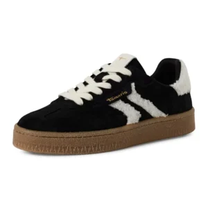 Tamaris Tulip Trainer - Black Fur
