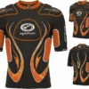 Optimum Inferno Protective Top - Black/Orange